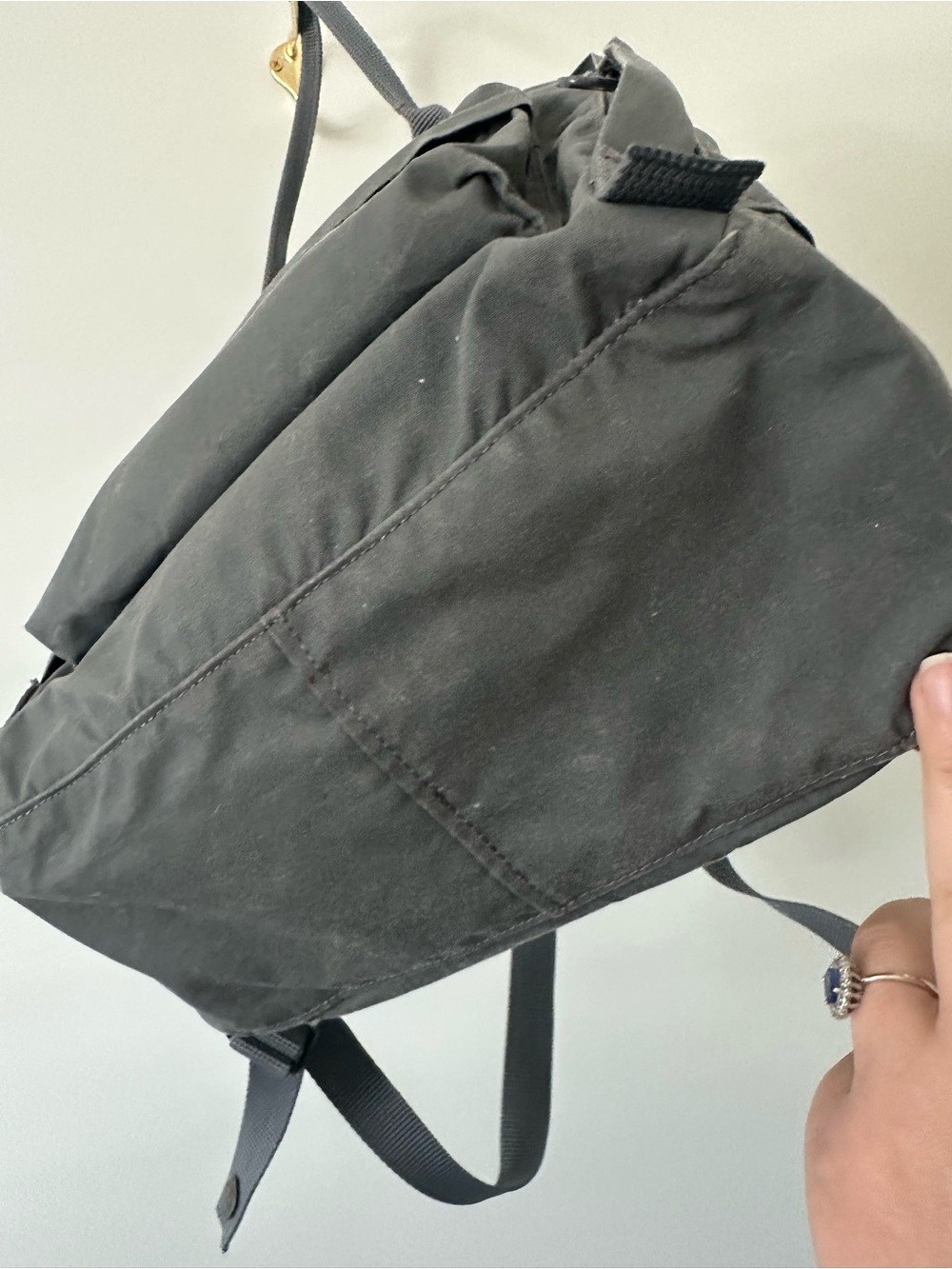 Fjallraven Kanken Blue Grey Backpack - Picture 4 of 7